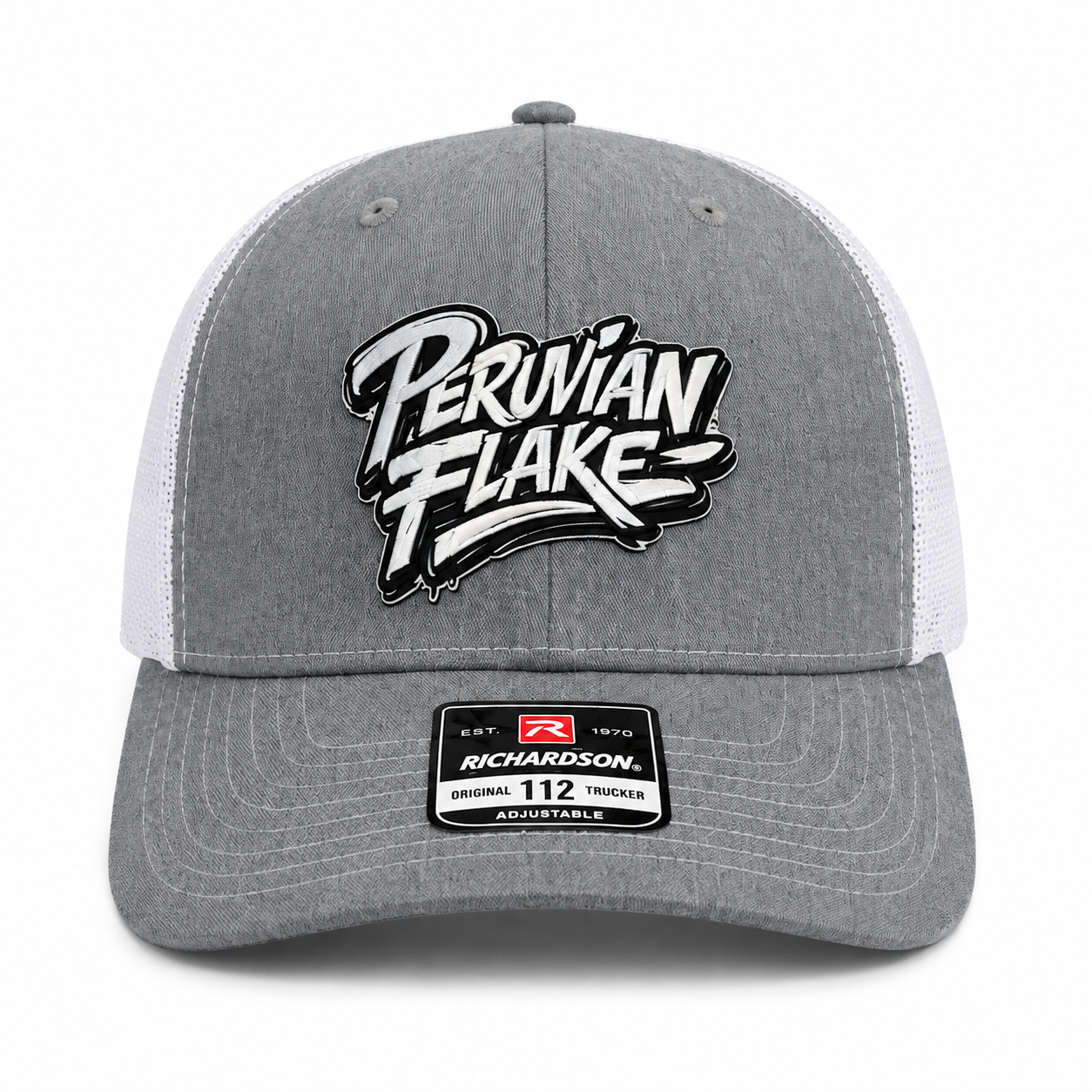 Peruvian Flake Signature Holographic Patch Trucker Hat