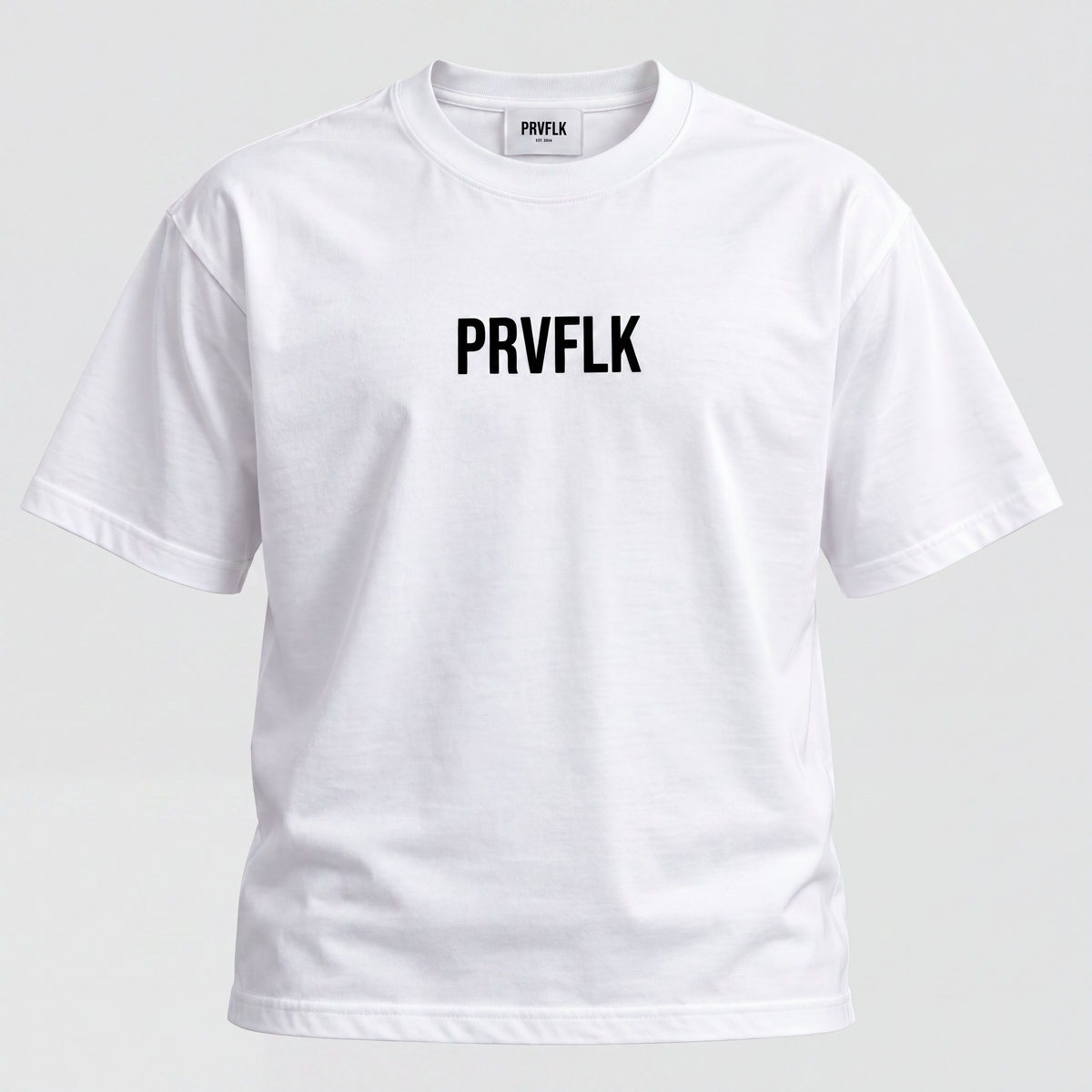 PRVFLK Sacramento Heavyweight T-Shirt – White
