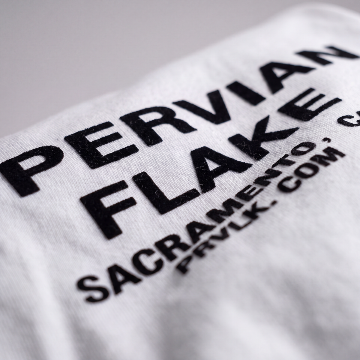 PRVFLK Sacramento Heavyweight T-Shirt – White