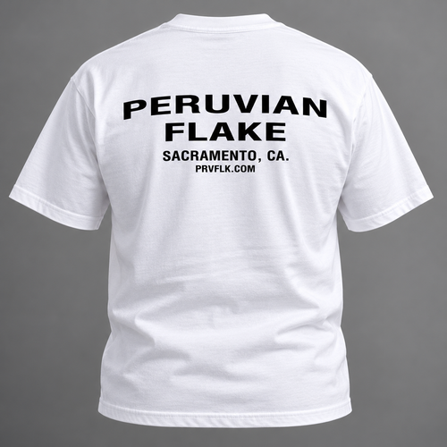 PRVFLK Sacramento Heavyweight T-Shirt – White